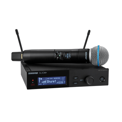 Shure SLXD24+/B58 (配備Beta ® 58A超心型動圈咪高峰的數位無線手持系統）