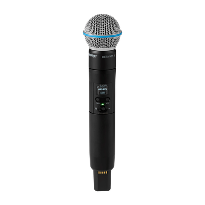 Shure SLXD24D+/B58 (配備 SLXD4D+接收機 + 2支 Beta 58A 無綫咪)
