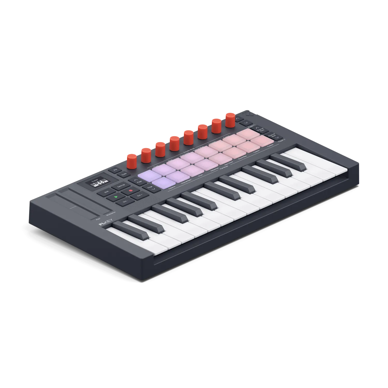 Novation FLkey Mini 25 MK2 - 專為 FL Studio 製作流程而設的便攜 MIDI 鍵盤控制器