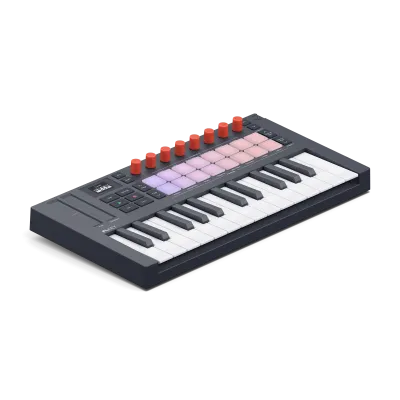 Novation FLkey Mini 25 MK2 - 專為 FL Studio 製作流程而設的便攜 MIDI 鍵盤控制器