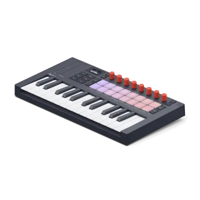 Novation FLkey Mini 25 MK2 - 專為 FL Studio 製作流程而設的便攜 MIDI 鍵盤控制器
