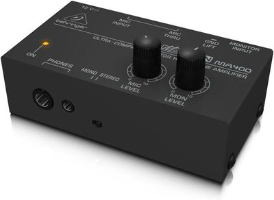 Behringer MICROMON MA400 超小型個人監聽耳機擴音器