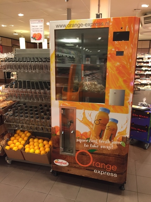 Benodigdheden Persmachine