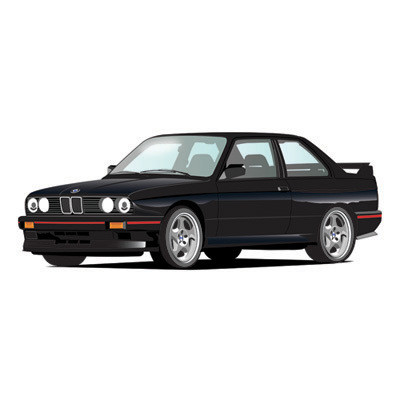 E30 M3 sticker