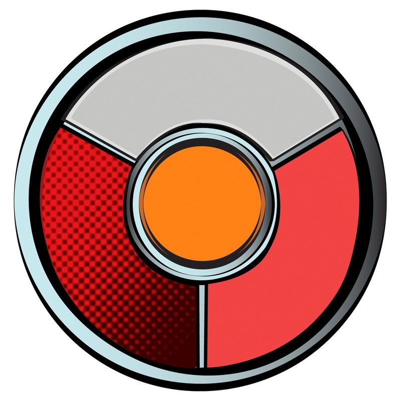 Roundie sticker