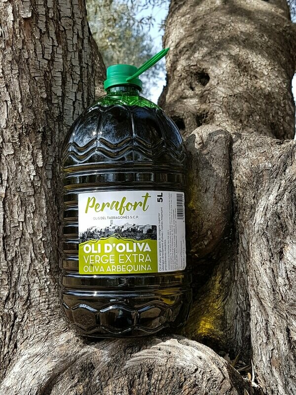 Oli del raig d'oliva Arbequina - 5L -