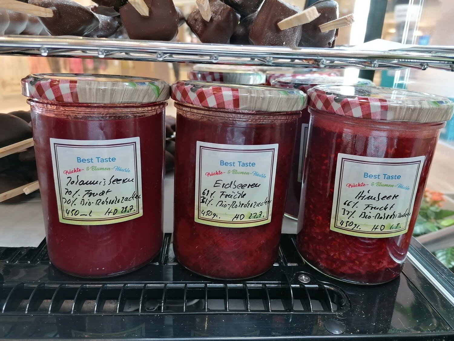Marmeladen, home made und natürlich
verführerisch im Geschmack
