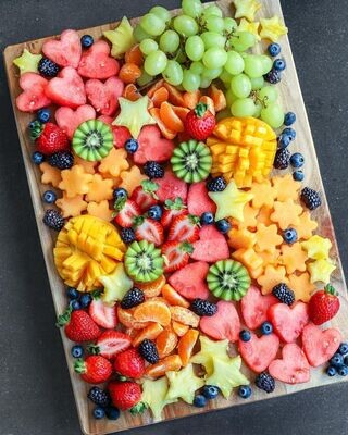 Obstteller verschieden Variantionen