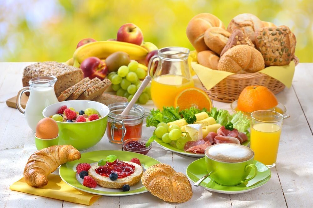 Frühstücks Arrangement