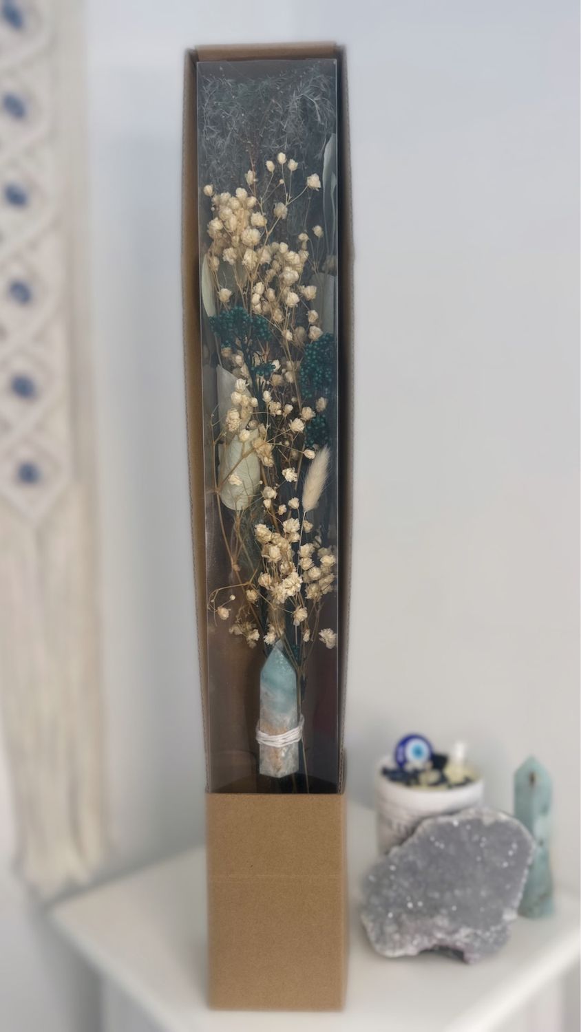 Caribbean Calcite Preserved Arrangement In Display Box