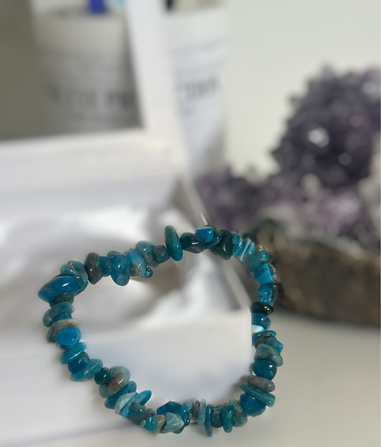 Apatite Chip Bracelet