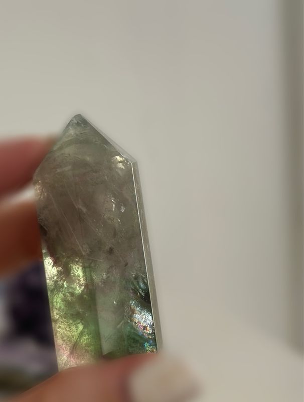 Rainbow Fluorite Mini Point