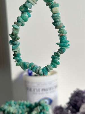 Amazonite Chip Bracelet