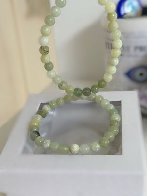 New Jade Beaded Bracelets
