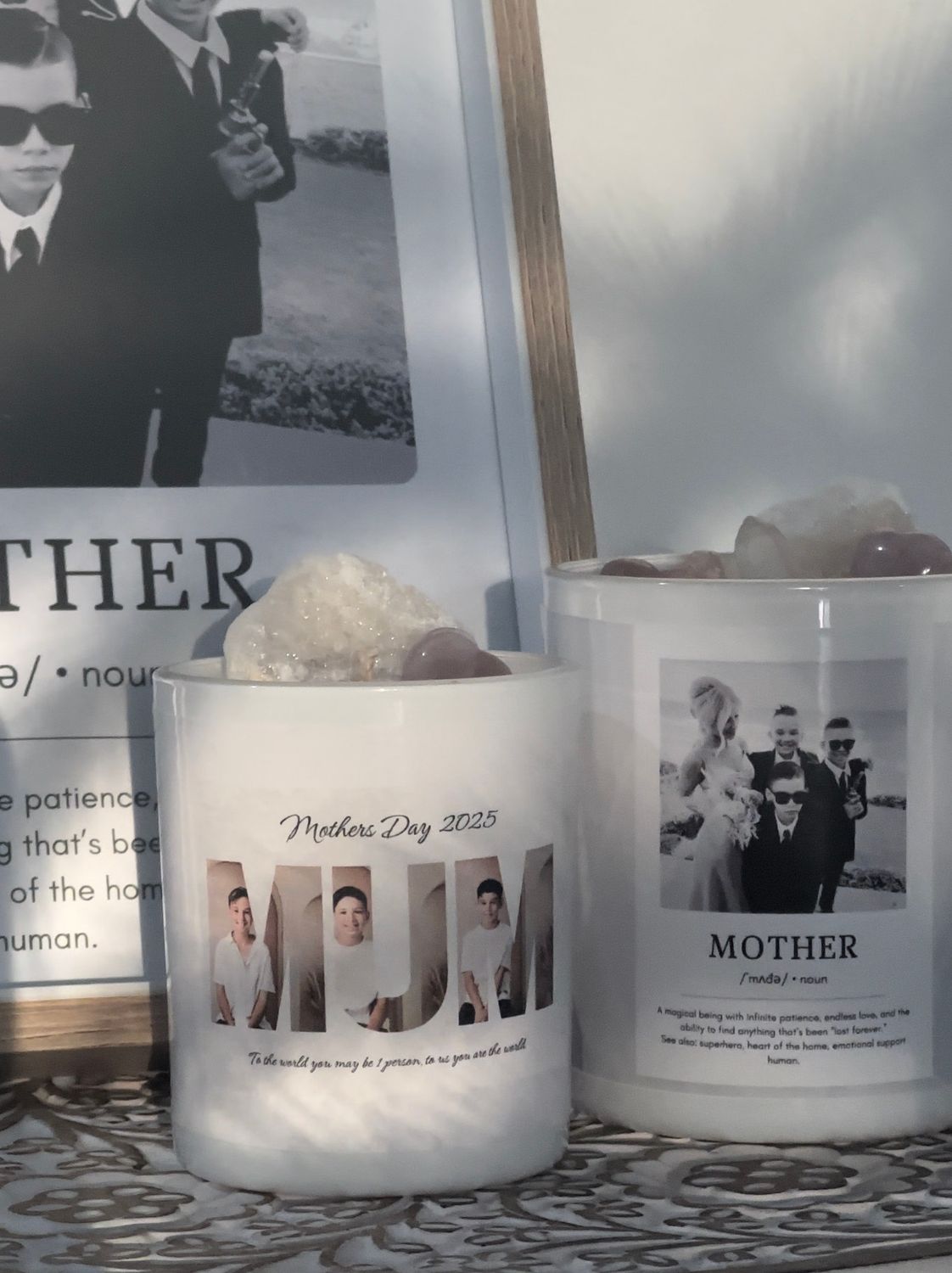 “Mother” Custom Dictionary Candle - Large