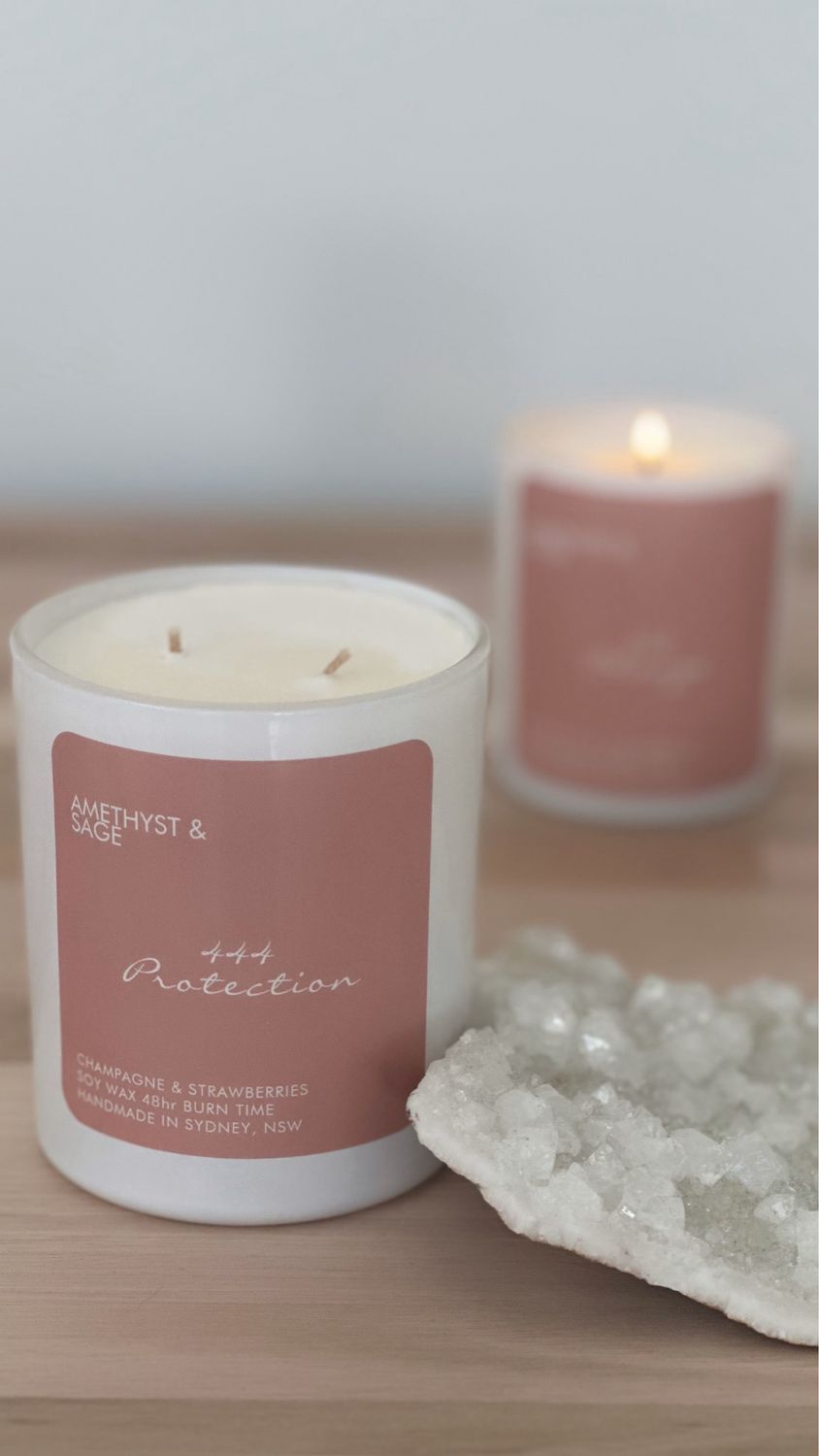 444 - Protection - Angel Number Intention Candle