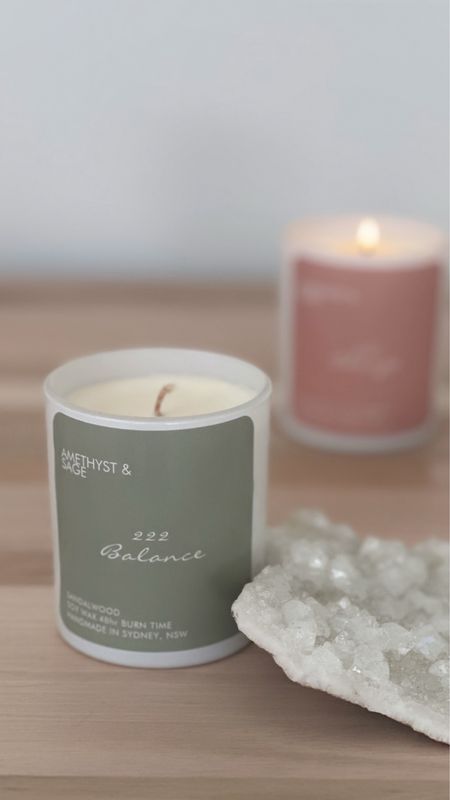 222 - Balance - Angel Number Intention Candle