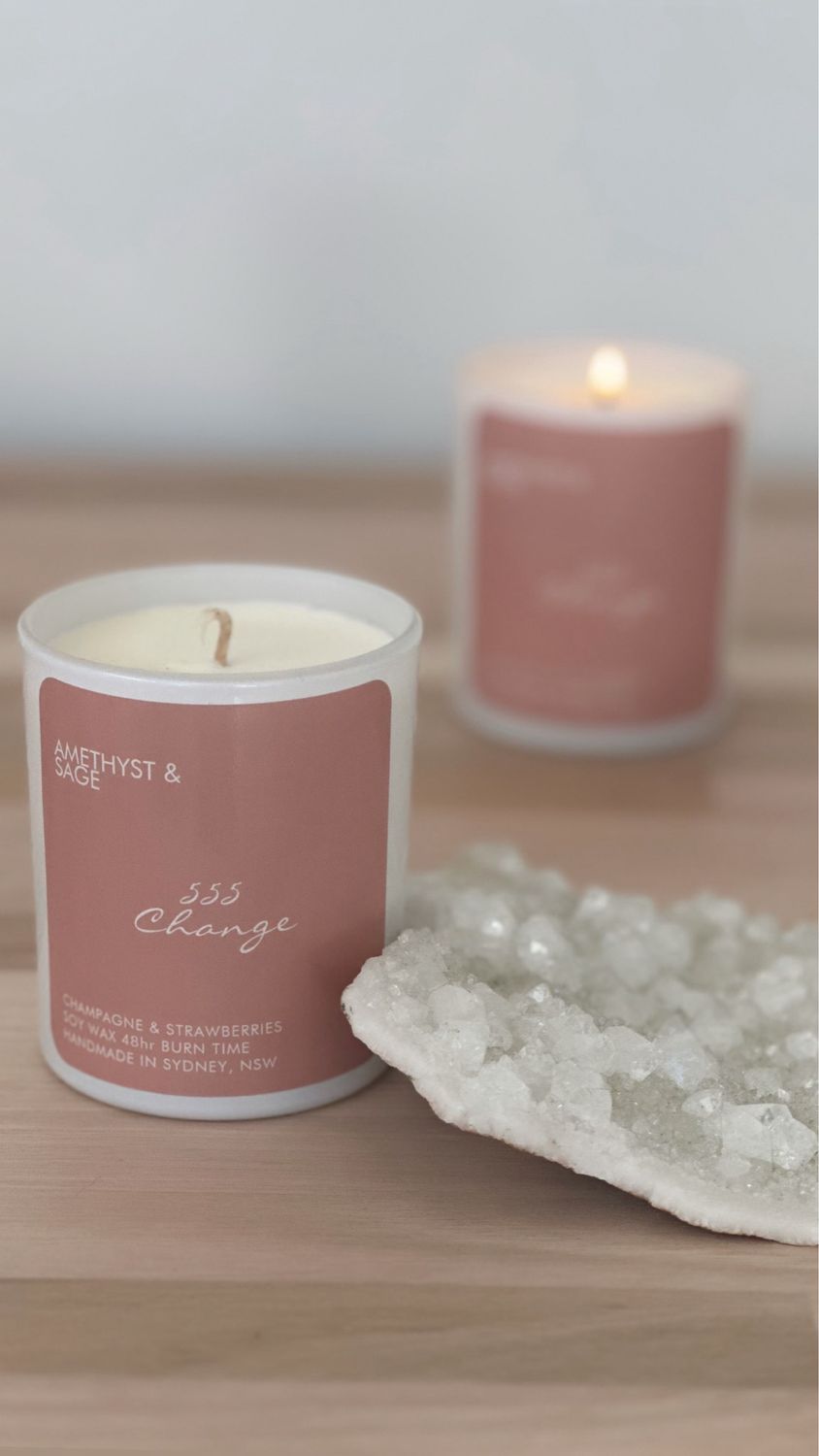 555 - Change - Angel Number Intention Candle