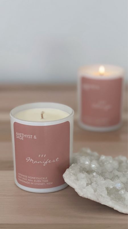111 - Manifest - Intention Candle