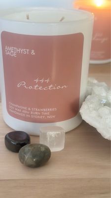 444 - Protection - Angel Number Intention Candle