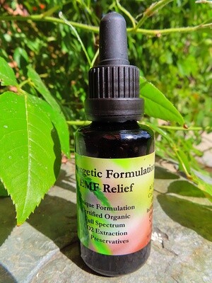 Synergetic Formulations - Potent Natural and Organic Tincture for EMF Relief - 500mg Bottle