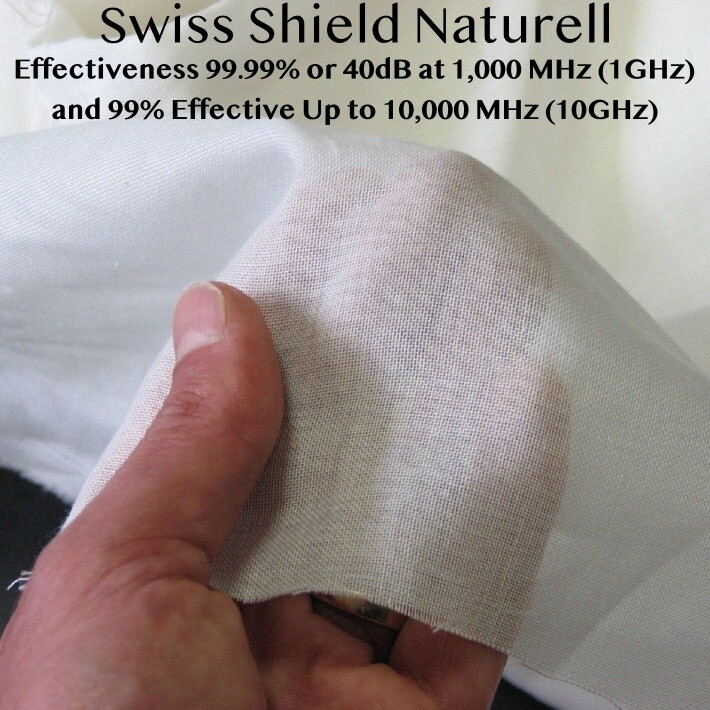 Swiss Shield Naturell Microwave Shielding Fabric