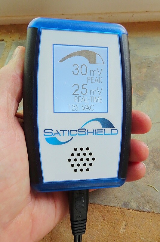 Satic SaticShield EMI / Dirty Electricity Meter for Measuring Dirty Electricity