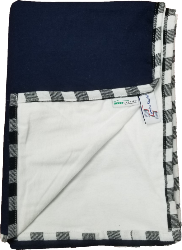 EMF/Radiation Shielding Throw Blanket - EMF Protection Blanket - High Shielding Capacity Swiss Shield Max Wear