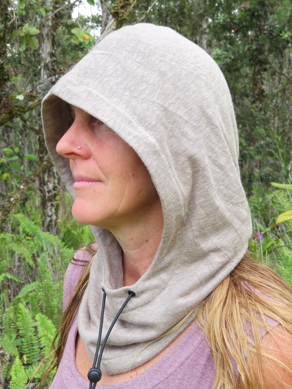 100% Pure Linen Microwave Shielding Hood for Full Protection of Head and Neck - Soft, Comfortable, Extremely High Shielding Capacity.
