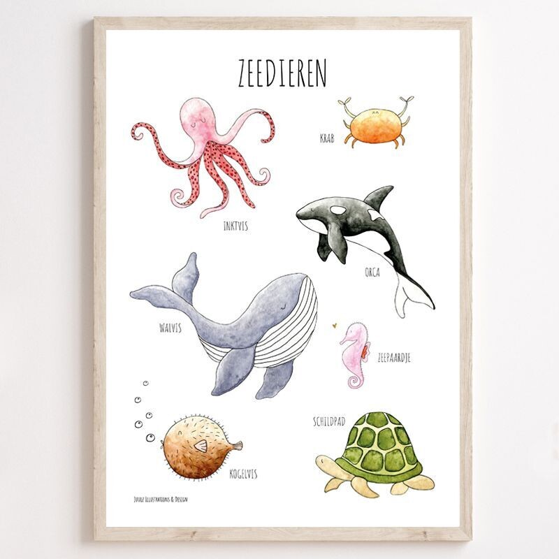 ZEEDIEREN POSTER