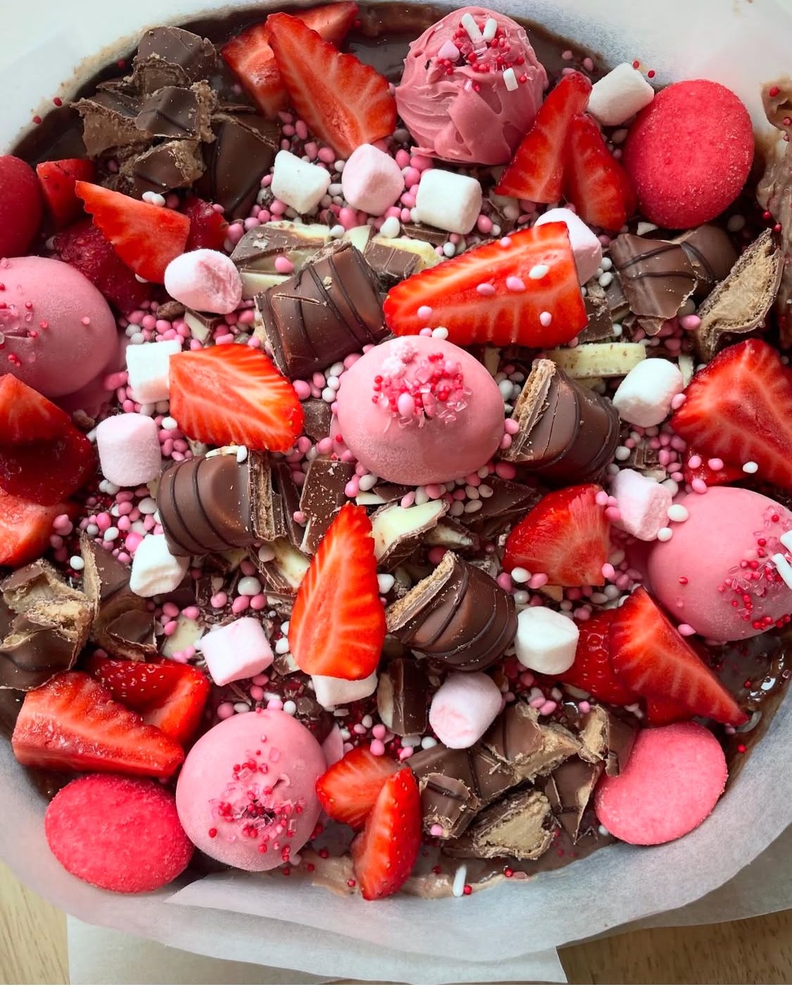 Cheesecake special + bon bons