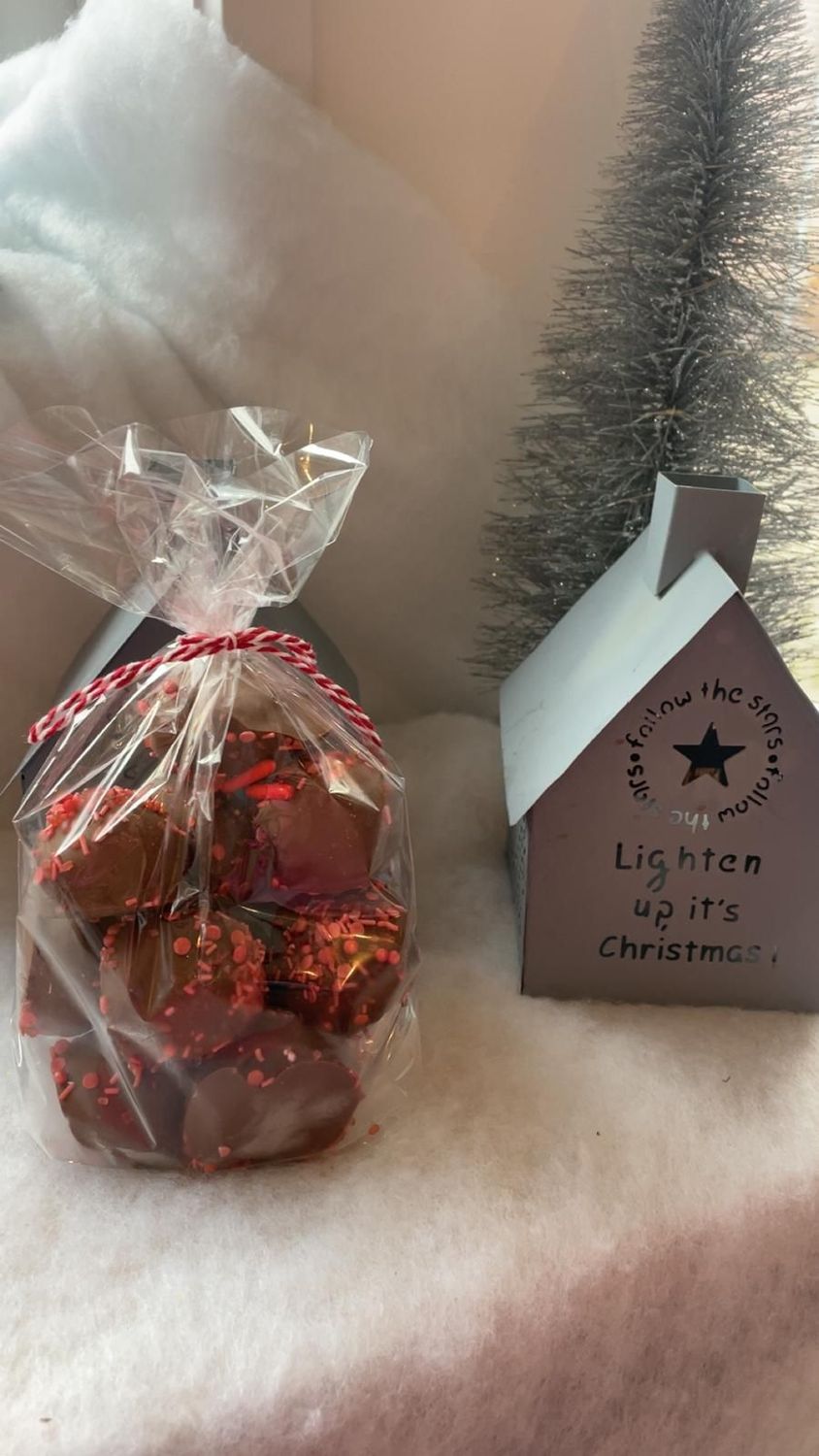 KERST CHEESECAKE BON BONS  10 stuks