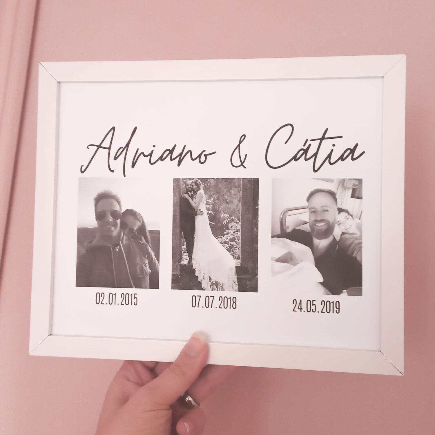 Moldura "O nosso amor"