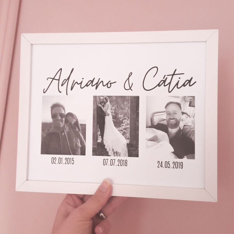 Moldura "O nosso amor"