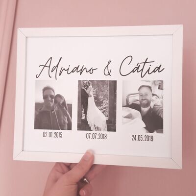 Moldura "O nosso amor"