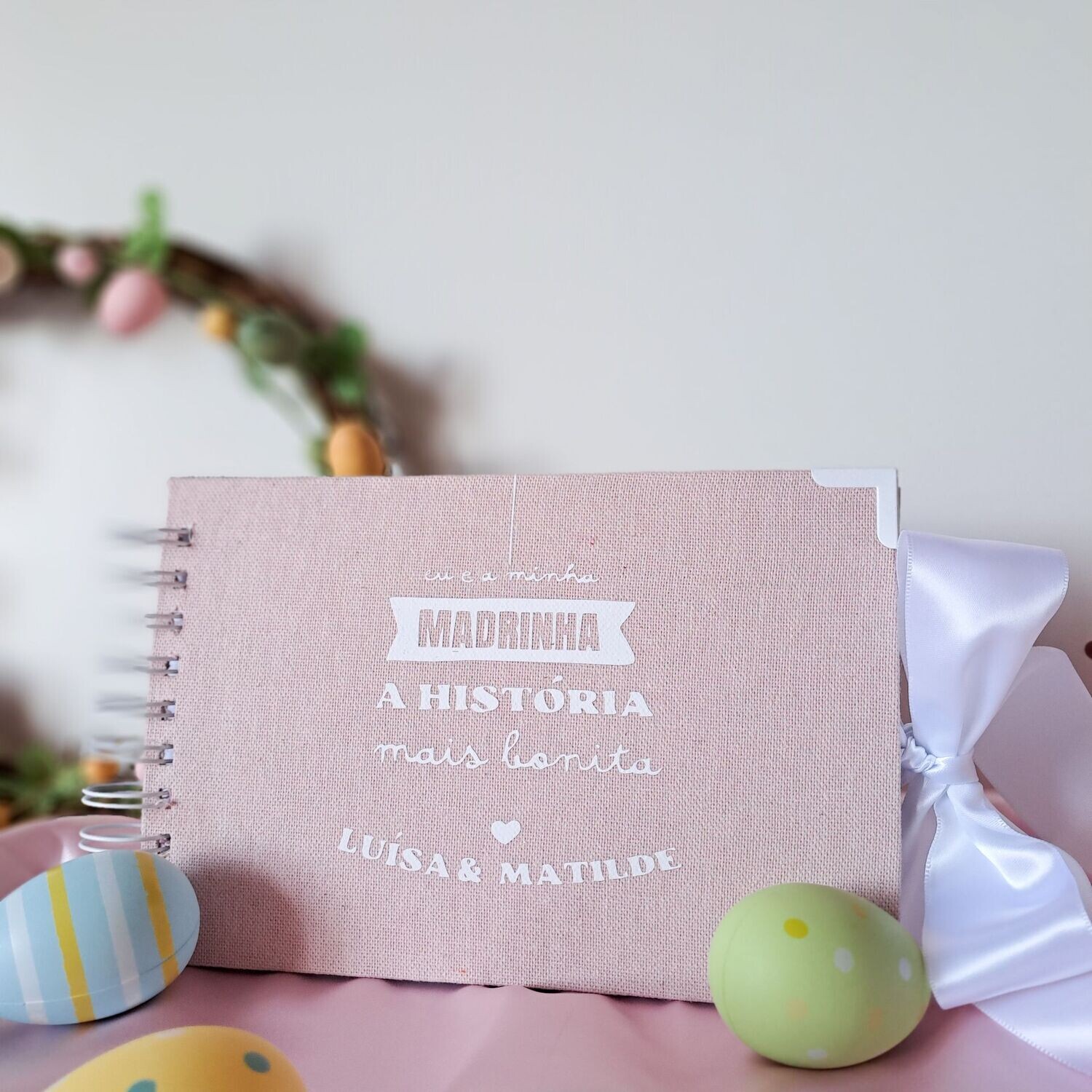 Álbum personalizado Madrinha e Afilhada