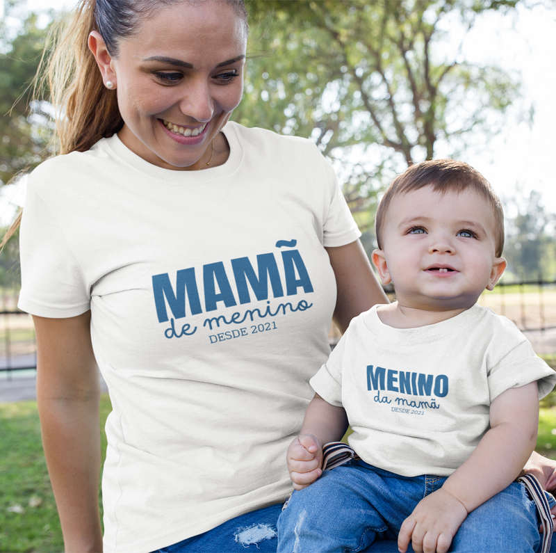 Sweatshirt/T-shirt para a mãe "Menin@ da mamã"