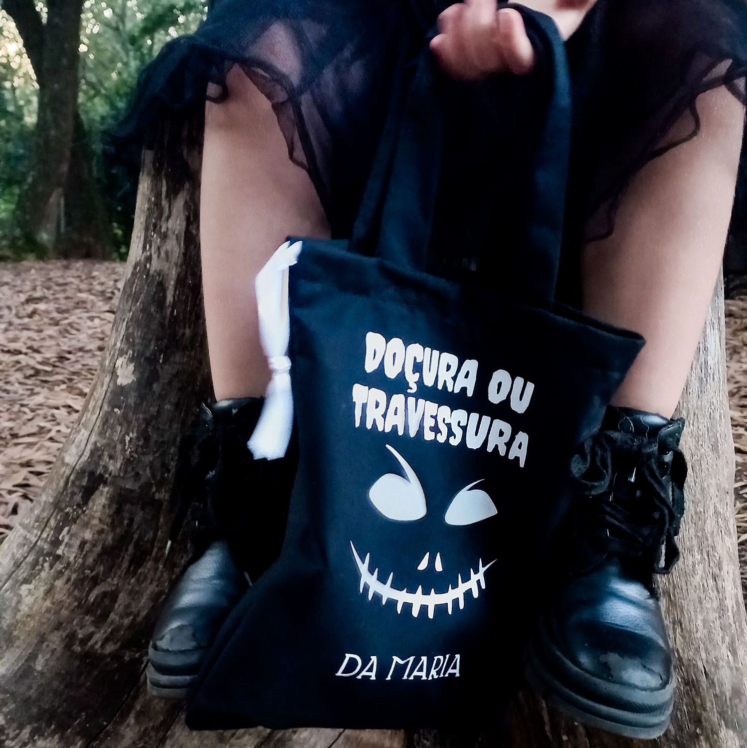 Saco "Doçura ou travessura"