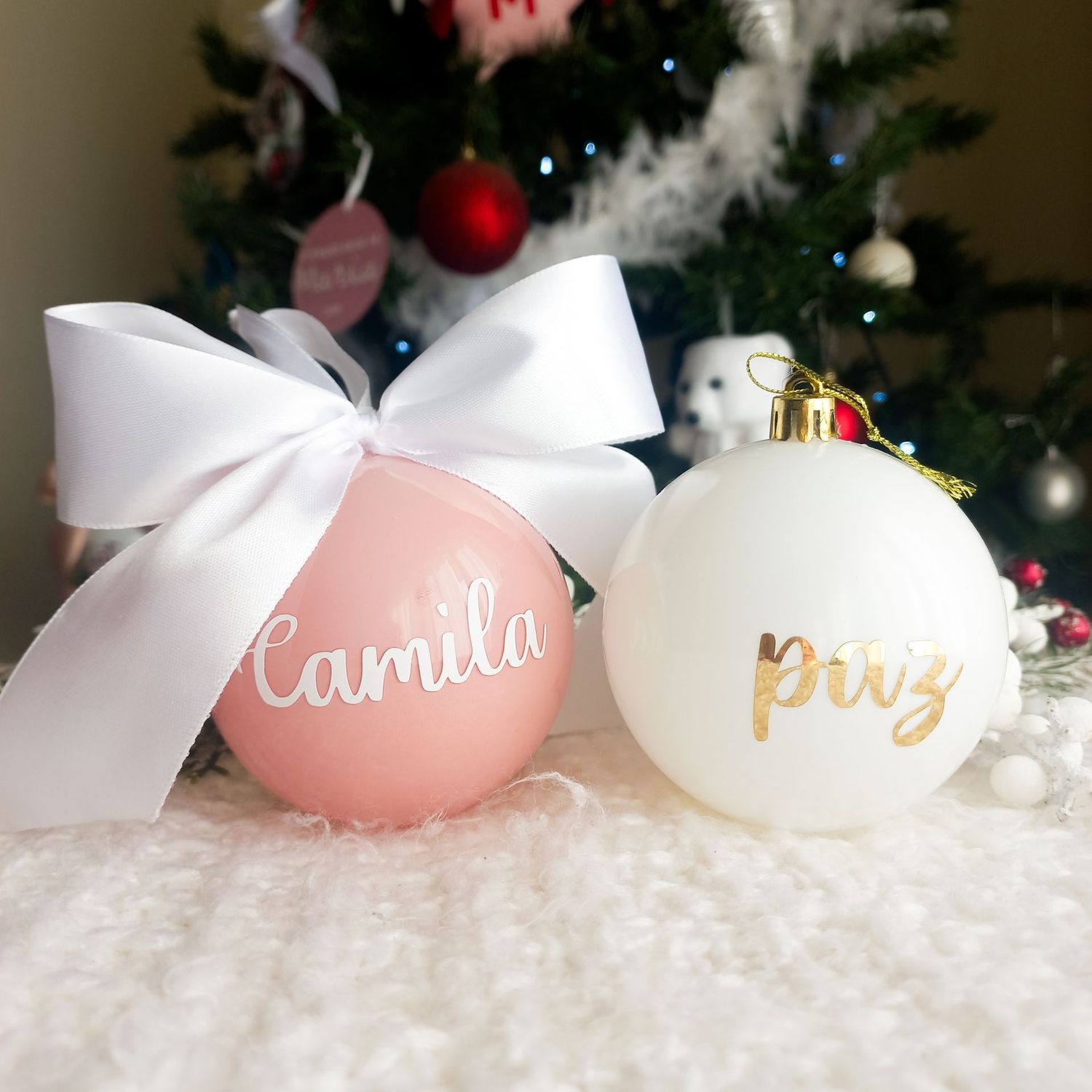 Bola de Natal Personalizada