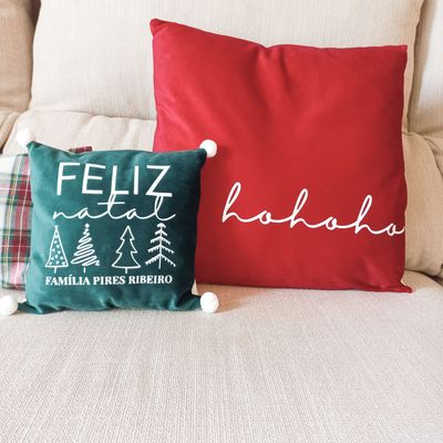 Almofada de Natal Personalizada