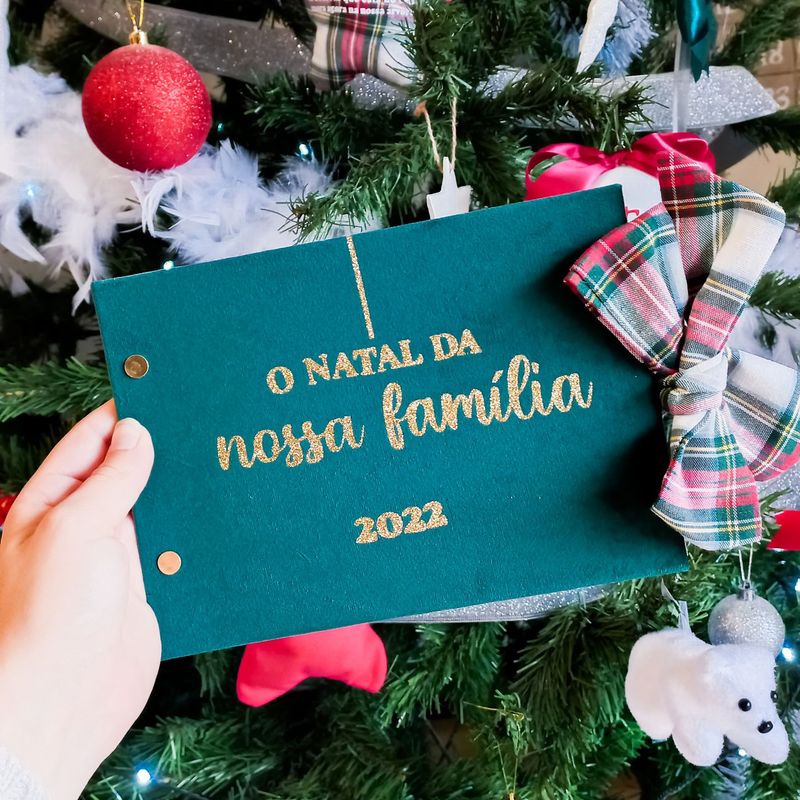 Álbum de Natal Personalizado
