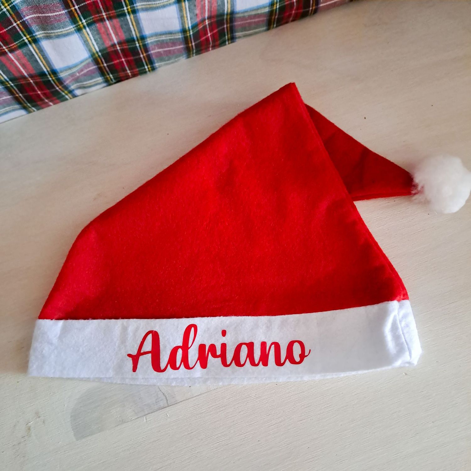 Gorro Pai Natal Personalizado Económico