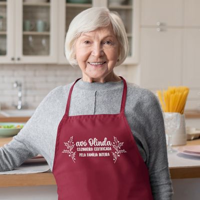 Avental Natal Personalizado