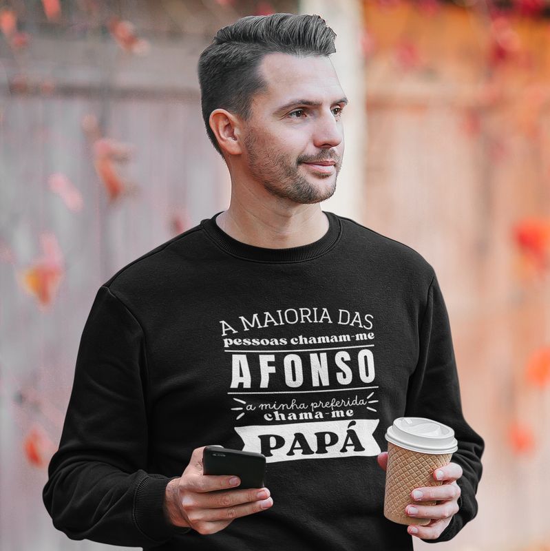 Sweatshirt/T-shirt Personalizada Chama-me Papá