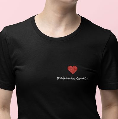 Sweatshirt/T-shirt AMOR DE QUEM ENSINA Sweatshirt/T-shirt AMOR DE QUEM ENSINA