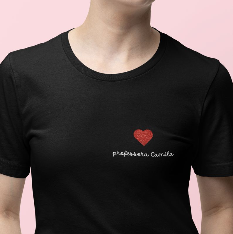 Sweatshirt/T-shirt AMOR DE QUEM ENSINA