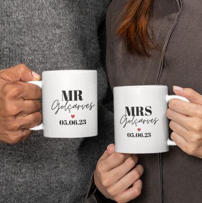 Canecas Mr e Mrs Canecas Mr e Mrs