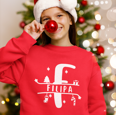 Sweatshirt/T-shirt Personalizada Natal "NOME"