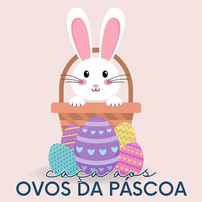 Kit digital Caça aos ovos da Páscoa Kit digital Caça aos ovos da Páscoa