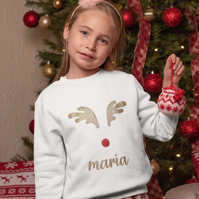 Sweatshirt/T-shirt Personalizada Natal "RENA"